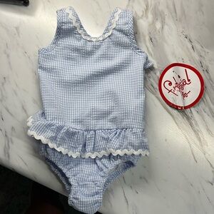 NWT Fantasia Too girl’s one piece bathing suit